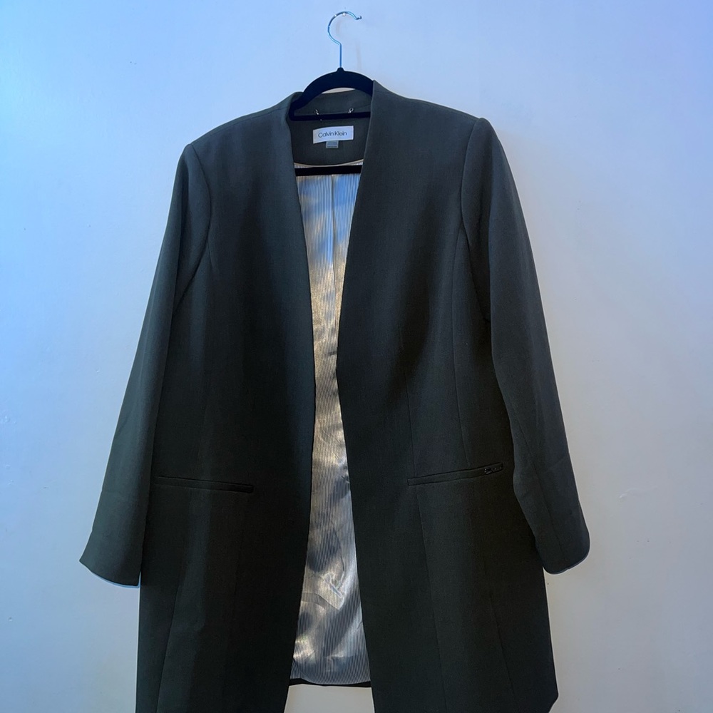 14W Calvin Klein Blazer coat